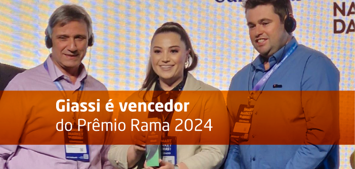Giassi é vencedor do Prêmio Rama 2024