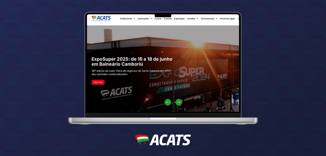 Acats lança novo portal com navegação moderna, intuitiva e foco em ...